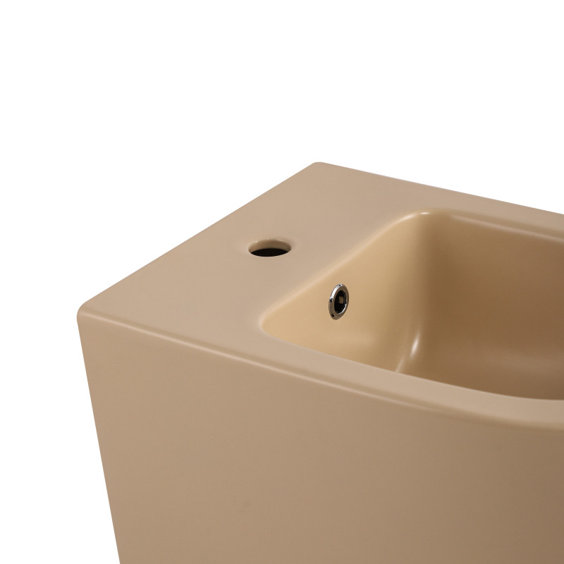 Біде підвісне Qtap Robin 515x370x350 мм, Beige QT13551381GSB SD00054286