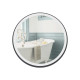 Qtap Дзеркало Robin R600 з LED-підсвічуванням Touch, з антизапотіванням, з димером, рег. темп. кольору (3000-6500K) QT13786501B