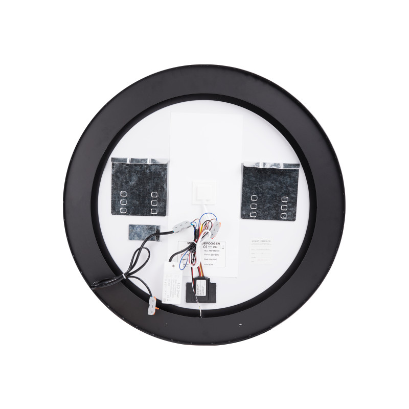 Qtap Дзеркало Robin R600 з LED-підсвічуванням Touch, з антизапотіванням, з димером, рег. темп. кольору (3000-6500K) QT13786501B