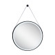 Qtap Дзеркало Robin R600 з LED-підсвічуванням кнопковий перемикач, на ремені QT13786502B