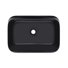 Qtap Раковина-чаша Scorpio 550х390х120 Matt black QT14112243MBN
