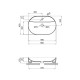 Qtap Раковина Scorpio 610x400x120 White QT14112203WN