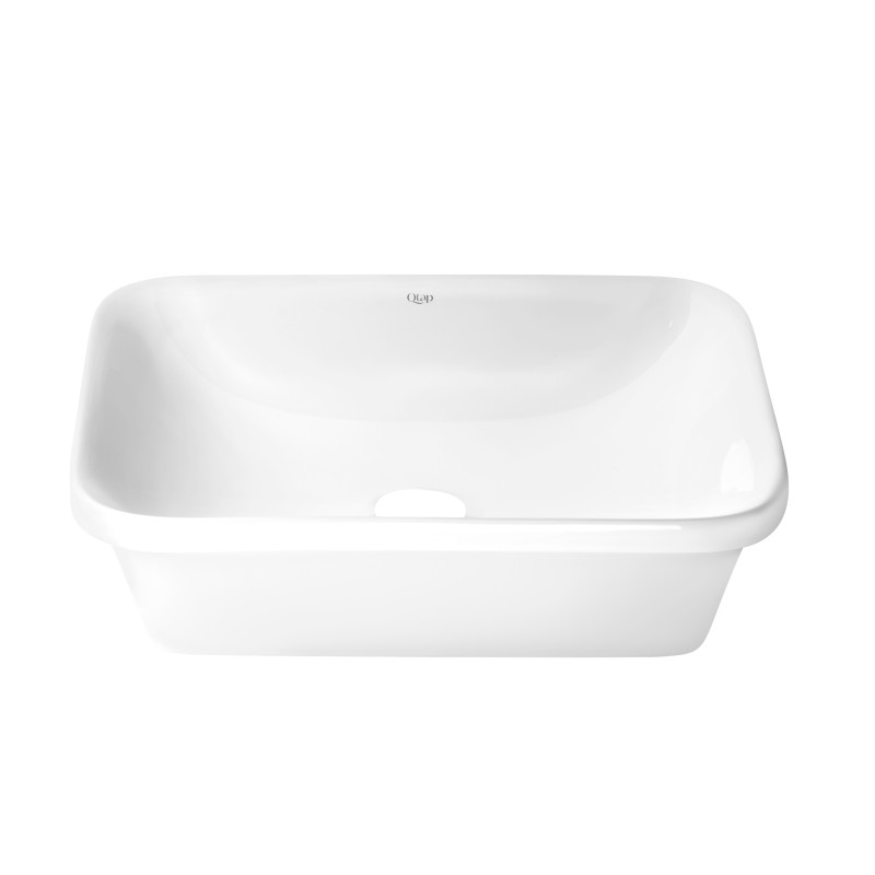Qtap Раковина Scorpio 610х380х150 White QT1411K491WN