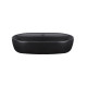 Qtap Раковина-чаша Scorpio 610x400x120 Matt black з донним клапаном QT142203MBMB