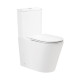Qtap Унітаз-компакт Scorpio безобідковий з сидінням Soft-close QT14222125ARW