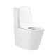 Qtap Унітаз-компакт Scorpio безобідковий з сидінням Soft-close QT14222125ARW