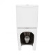 Qtap Унітаз-компакт Scorpio безободковий Ultra Quiet з сидінням Soft-close QT14222125AUQW