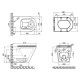 Qtap Унітаз підвісний Scorpio безободковий Ultra Quiet з сидінням Soft-close QT1433053EUQW