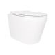 Унітаз підвісний Qtap Scorpio безободковий Ultra Quiet з сидінням Soft-close QT14332380ASW SD00054227