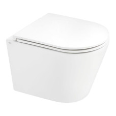 Qtap Унітаз підвісний Scorpio безободковий Ultra Quiet з сидінням Soft-close QT1433053EUQW