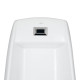 Qtap Пісуар підлоговий Scorpio з ІЧ-датчиком автоматичного змиву 430х370х990 White QT1488101HW