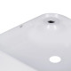 Qtap Комплект Stork: Раковина накладна квадратна 430x430x120 мм White + Донний клапан PU02