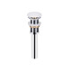 Qtap Комплект Stork: Раковина накладна квадратна 430x430x120 мм White + Донний клапан PU02