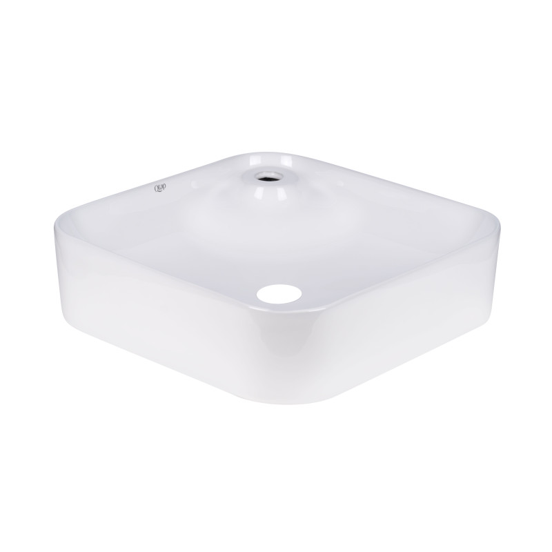 Qtap Раковина-чаша Stork 430x430x125 White QT15112194WN