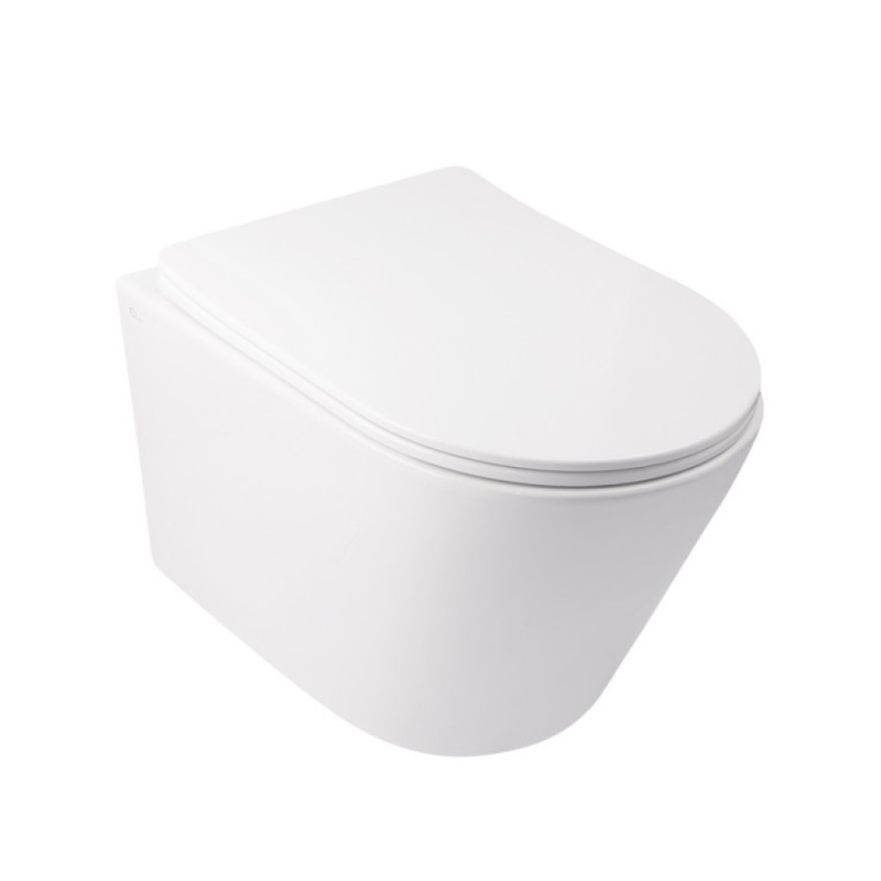 Qtap Інсталяція для унітазу 3 в 1 Nest + унітаз із сидінням Swan з панеллю змиву (QT16335178W0133M425M08381CRM)