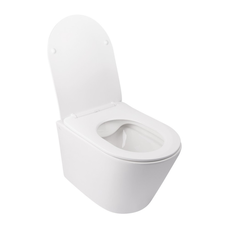 Qtap Інсталяція для унітазу 3 в 1 Nest + унітаз із сидінням Swan з панеллю змиву (QT16335178W0133M425M11V1146MB)