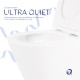 Qtap Унітаз підвісний Swan безобідковий з сідінням Soft-close QT16335180W