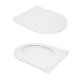 Qtap Унітаз підвісний Swan безобідковий з сідінням Soft-close QT16335180W
