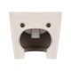 Біде підвісне Qtap Swan 485х360х320 мм, White QT16555379W SD00054236