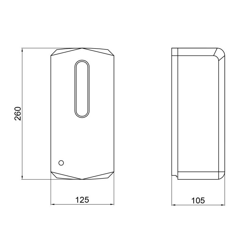 Qtap Дезінфектор Pohodli 6V безконтактний QT170WH42923 White (Zdraví)