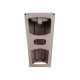 Qtap Раковина для підлоги моноблок Tern 440х380х830mm White QT1711G302WN