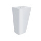 Qtap Комплект Tern: Раковина напольна моноблок 440х380х830 мм White + Донний клапан PU02O