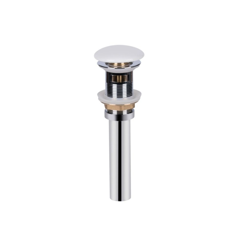 Qtap Комплект Tern: Раковина напольна моноблок 440х380х830 мм White + Донний клапан PU02O