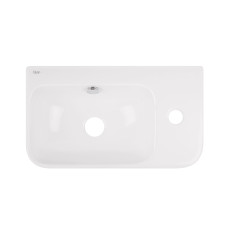 Qtap Раковина Tern 450х260х155 White QT17115117RWN