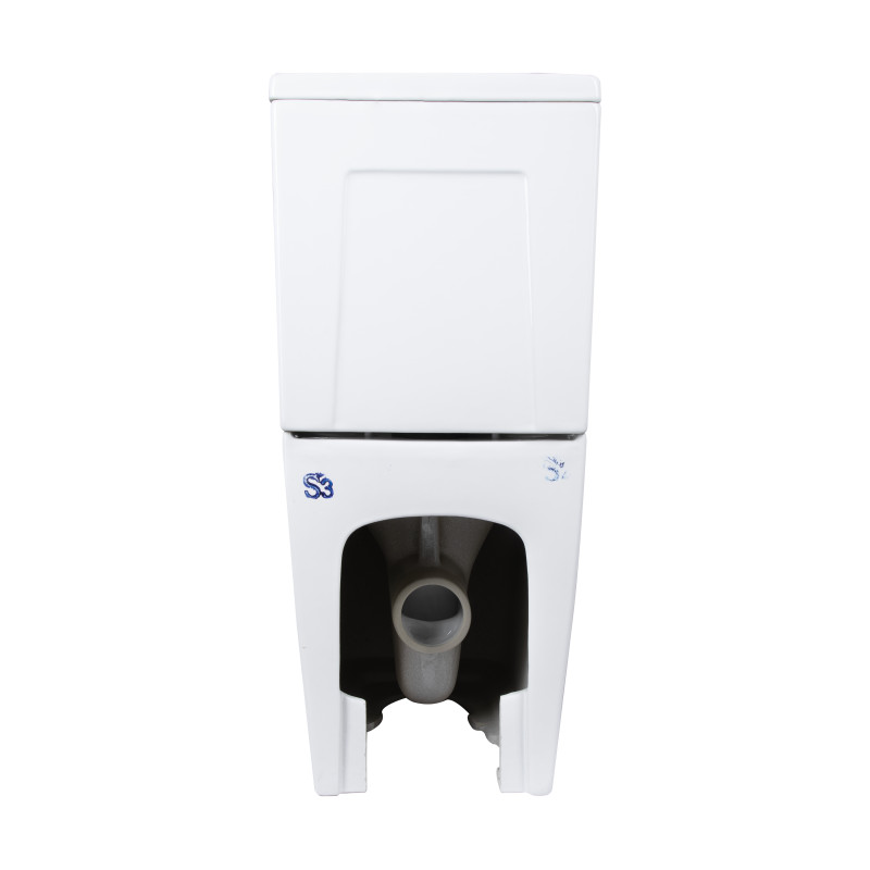 Qtap Напольный унитаз Tern Ultra Quiet безобедочный с сиденьем Soft-Close QT17222175AUQ1W White