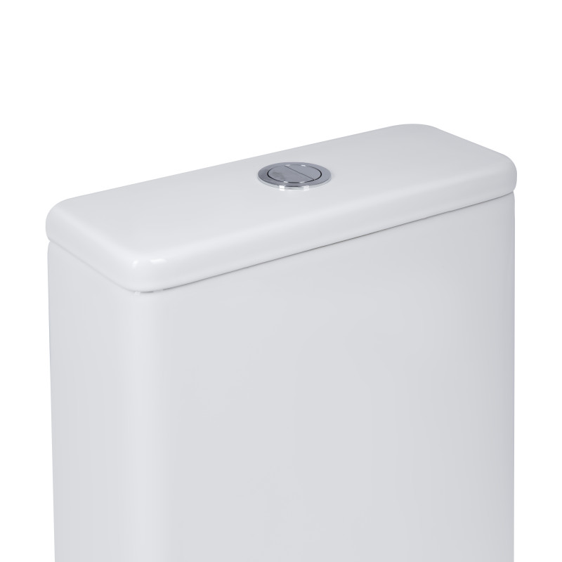 Qtap Напольный унитаз Tern Ultra Quiet безобедочный с сиденьем Soft-Close QT17222175AUQ1W White