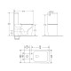 Qtap Напольный унитаз Tern Ultra Quiet безобедочный с сиденьем Soft-Close QT17222175AUQ1W White