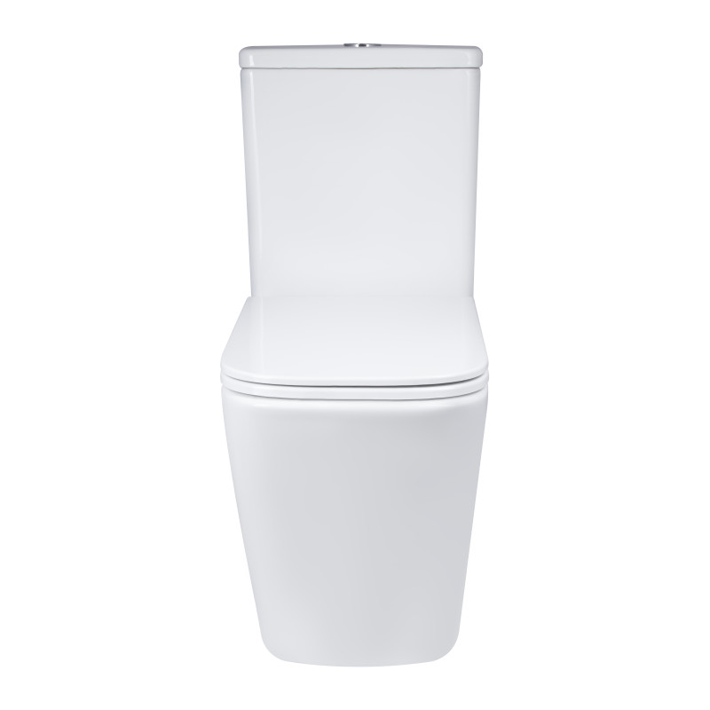 Qtap Напольный унитаз Tern Ultra Quiet безобедочный с сиденьем Soft-Close QT17222175AUQ1W White