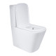 Qtap Напольный унитаз Tern Ultra Quiet безобедочный с сиденьем Soft-Close QT17222175AUQ1W White