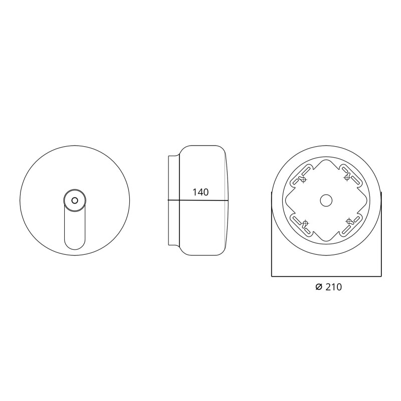 Qtap Диспенсер для паперових рушників Pohodli QT172WH42906 White (Domov)