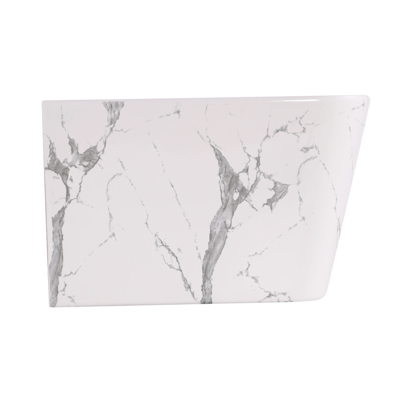 Біде підвісне Qtap Tern 520x350x330 мм, Marble QT17551303GMR SD00054295