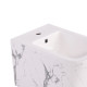Біде підвісне Qtap Tern 520x350x330 мм, Marble QT17551303GMR SD00054295