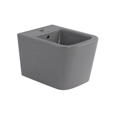 Біде підвісне Qtap Tern 520x350x330 мм, Stone grey QT17551303GSG SD00054293