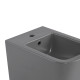 Біде підвісне Qtap Tern 520x350x330 мм, Stone grey QT17551303GSG SD00054293