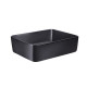 Qtap Раковина-чаша Tern 475х370х140 Matt black QT172074MBMBN
