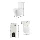Qtap Унітаз підлоговий Virgo Ultra Quiet безобідковий з сидінням Soft-close WHITE QT18226092AW
