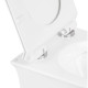 Qtap Унітаз підвісний Virgo безобідковий з сидінням Soft-close QT1833051ERW