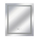 Qtap Дзеркало Mideya 700х800 з LED-підсвічуванням Touch, з антизапотіванням, з годинником, димером, рег. яскравості QT2078DCF7080W