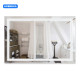 Qtap Дзеркало Mideya (DC-F613) 1200х800 з LED-підсвічуванням Touch, з антизапотіванням, з годинником, димером, рег. яскравості QT2078F613W