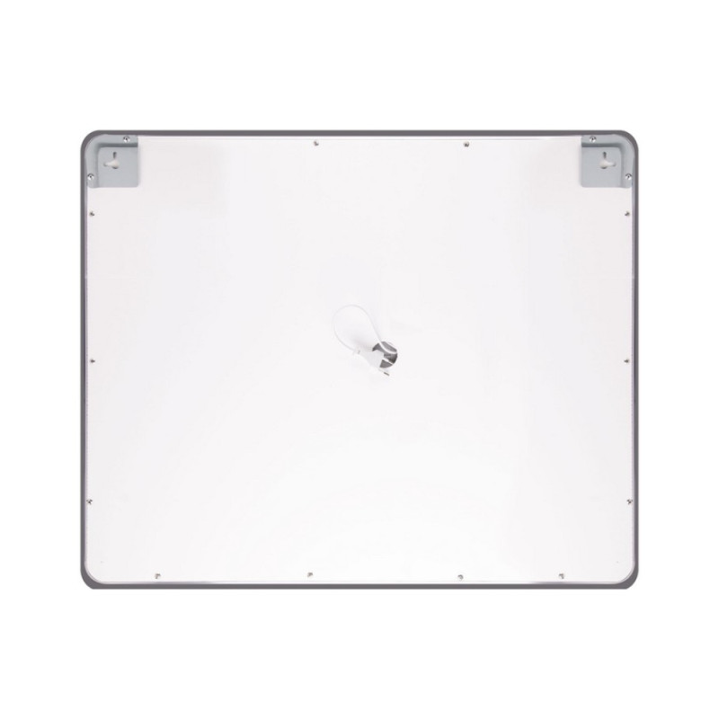 Qtap Дзеркало Mideya (DC-F910) 1000х800 з LED-підсвічуванням Touch, з антизапотіванням, з годинником, димером, рег. яскравості QT2078F910W