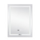 Qtap Дзеркало Mideya (DC-F936) 500х800 з LED-підсвічуванням Touch, з антизапотіванням, з годинником, димером, рег. яскравості QT2078F936W