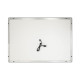 Qtap Дзеркало Mideya 1000х700 з LED-підсвічуванням Touch, з антизапотіванням, з годинником, димером, рег. яскравості QT2078NCF10070W