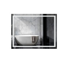 Дзеркало Qtap Mideya (DC-F613) 700х500 з LED-підсвічуванням Touch, з антизапотіванням, димером QT2078NCF7050W SD00054142