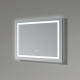 Дзеркало Qtap Mideya (DC-F613) 700х500 з LED-підсвічуванням Touch, з антизапотіванням, димером QT2078NCF7050W SD00054142