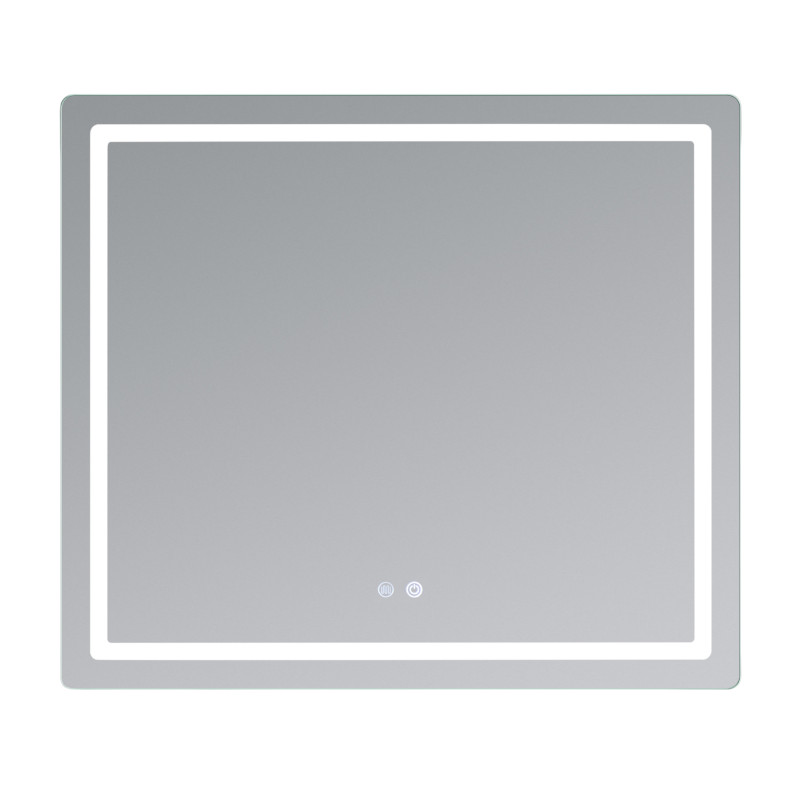 Дзеркало Qtap Mideya (MI2) 800х700 з LED-підсвічуванням Touch, з антизапотіванням, з димером, рег. яскравості QT2078NCF807048476 SD00054600