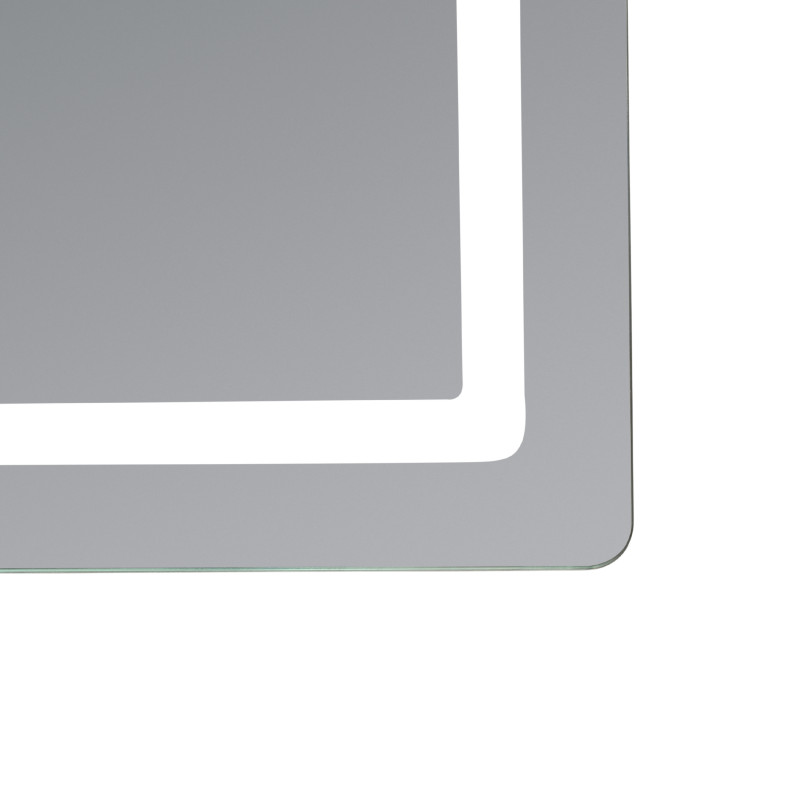 Дзеркало Qtap Mideya (MI2) 800х700 з LED-підсвічуванням Touch, з антизапотіванням, з димером, рег. яскравості QT2078NCF807048476 SD00054600